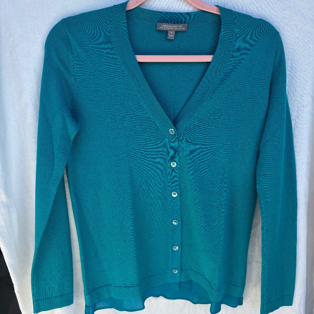 Neiman Marcus Cashmere Cardigan